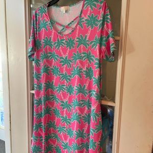 Palm tree dress